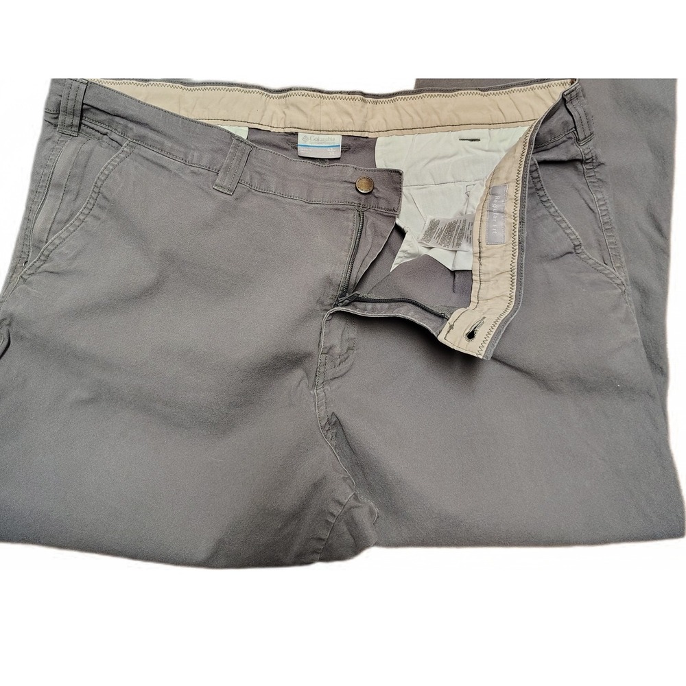 Columbia Mens 42x30 Outdoor Tactical Pants Wide Leg Hiking‎ Utility Cargo Cotton - Picture 8 of 13